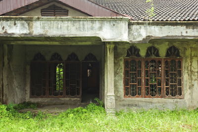Exterior of old building