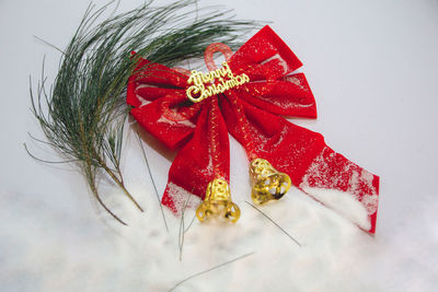 Close-up of christmas decoration