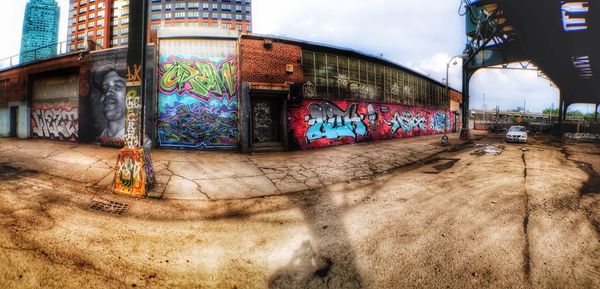 View of built structure