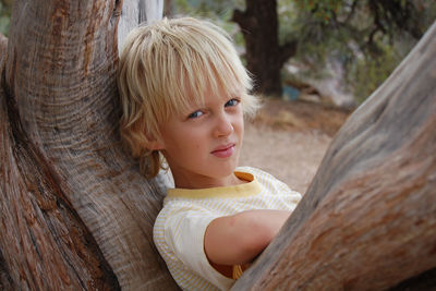 Cute girl playing in water