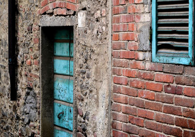 Window of old building