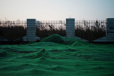 Scenic view of bridge against sky