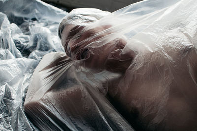 Close-up of woman