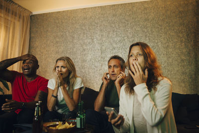 Group of people at restaurant