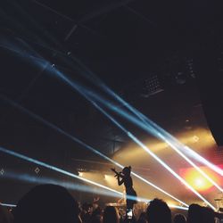 People at music concert