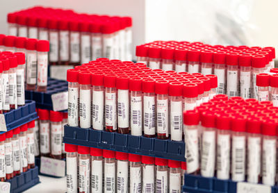 Real molecular pcr tests, nasal, oropharyngeal swabs with reagent in vials, covid-19 or coronavirus