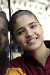 Portrait of smiling boy