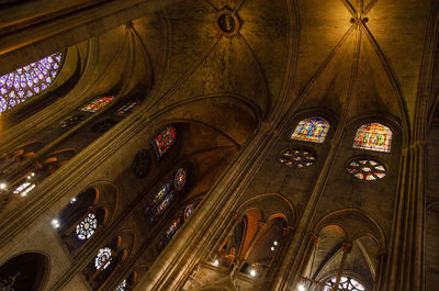 Low angle view of a window of a building