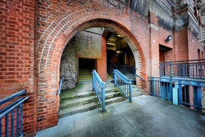 Stairs in corridor