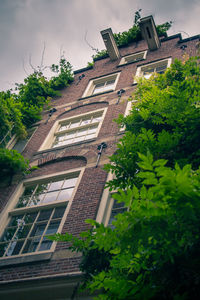 Low angle view of building against sky