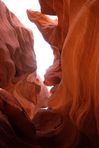 Rock formations in canyon