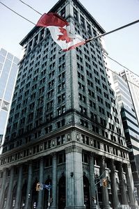 Low angle view of buildings against sky
