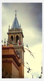 Low angle view of building against sky