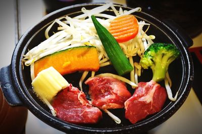 Close-up of salad in bowl