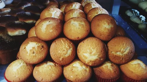 Full frame shot of fruits for sale in market