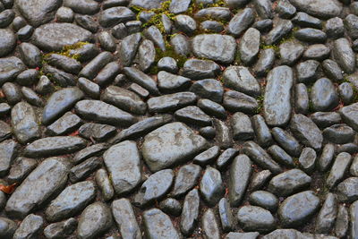 Full frame shot of stones