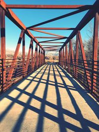 View of bridge against sky