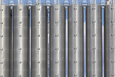 Industrial silos in the chemical industry