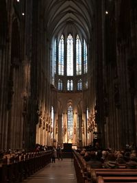 Interior of cathedral