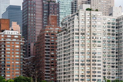 Full frame shot of buildings in city