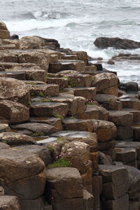 Rocks on beach