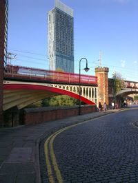 Skyscrapers against sky