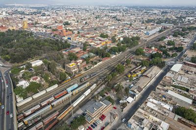 Aerial view of