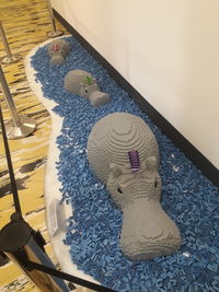 Low section of people standing in swimming pool