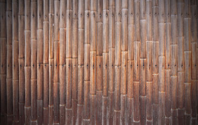 Full frame shot of bamboo