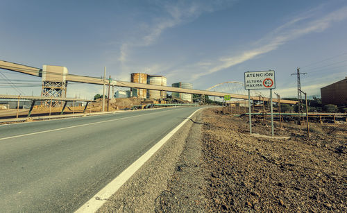 Complex of mine buildings of a old mining enterprise for the extraction of gold and cooper