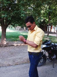 one person