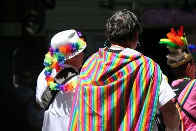 Close-up of multi colored balloons