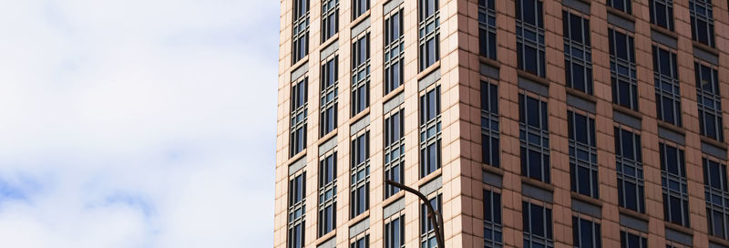 Low angle view of building against sky