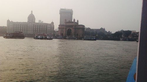 View of buildings in city