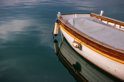 Boats in sea