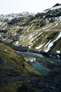 Scenic view of mountains