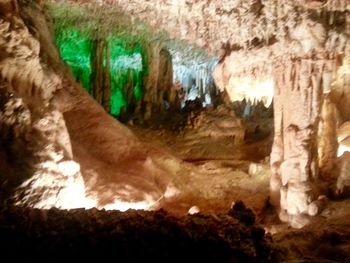 Close-up of cave