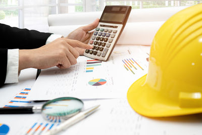 People working on table