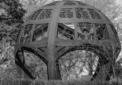 Low angle view of built structure against sky