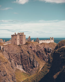 View of fort against sky