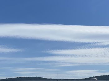 Low angle view of mountain against sky