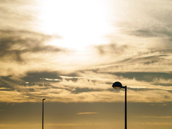 Low angle view of sky