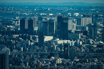 Aerial view of cityscape