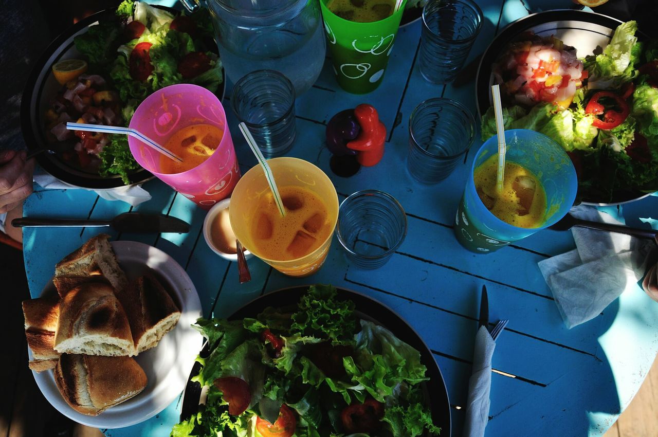 food and drink, freshness, food, variation, bowl, drink, no people, table, day, plate, choice, healthy eating, outdoors, multi colored, ready-to-eat, close-up