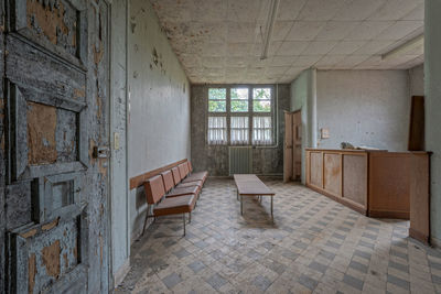 Abandoned morgue
