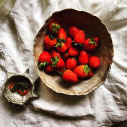 Close-up of strawberries
