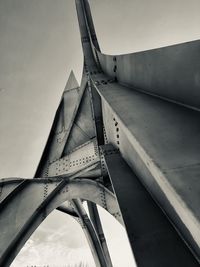 Low angle view of bridge