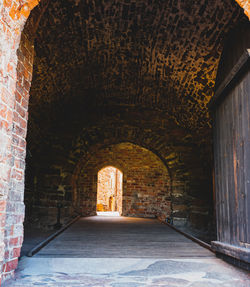 Interior of historic building