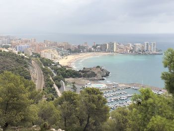 Landscape of oropesa del mar, spain. 