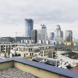 Cityscape against sky